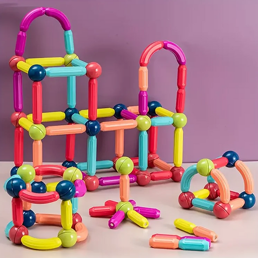 MAGNIFUN™ JUGUETE PALOS MAGNETICOS 36 PIEZAS